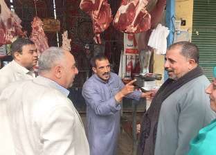 وكيل "زراعة الغربية" يتفقد منفذ بيع اللحوم واستعدادات شهر رمضان