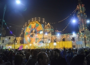 آلاف الصوفيين يشاركون في الليلة الختامية لمولد السيدة نفيسة
