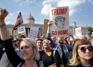 بالصور| عشرات الآلاف يتظاهرون في لندن ضد "شوفينية ترامب"