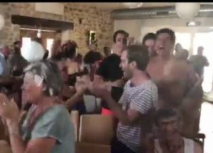 بالفيديو| مصريون يحتفلون بفوز فرنسا بالمونديال في مونبيلييه