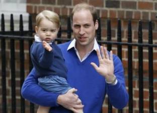 بالصور| الأمير ويليام يصطحب ابنه جورج في أول أيام الدراسة