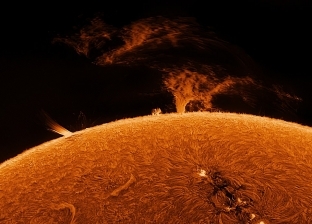 قذائف بلازما وانفجارات.. مصور يلتقط صورا مذهلة لسطح الشمس