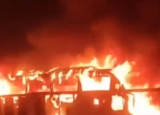 النيران تلتهم شقة سكنية في سوهاج بسبب تسرب الغاز