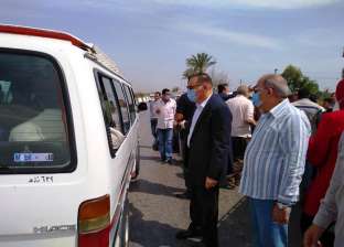 تغريم 53 سائقا وتحرير 26 محضرا لعدم ارتداء الكمامة بالشرقية