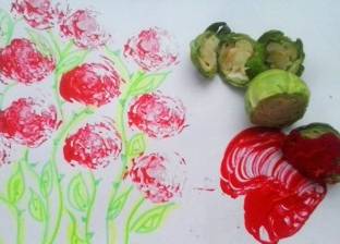 لوحات من بواقى الخضار والفاكهة: اطبع.. لوّن.. البس