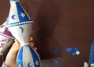 طريقة عمل فانوس رمضان بالزجاج البلاستيك.. خطوات سريعة وأدوات في كل بيت