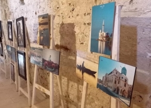 لوحات فنية على أسوار قلعة قايتباي لتنشيط السياحة في الإسكندرية (صور)
