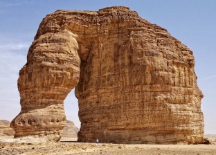 بالفيديو| جبل يجسد شكل فيل في السعودية