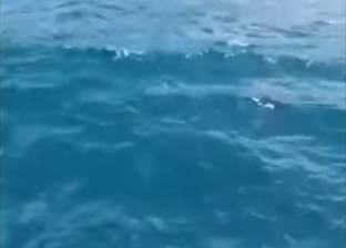 بالفيديو| لحظة ظهور زوبعة مائية تهدد زورق صيادين