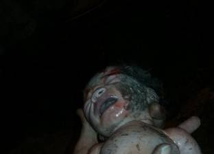 صور صادمة لطفل رضيع ألقته أمه من نافذة حمام مستشفى طنطا وهربت