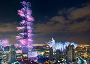 برج خليفة يدخل موسوعة جينيس في احتفالات 2018