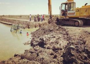 إزالة 124 فدان مزارع سمكية مخالفة بحرم محور 30 يونيو ببورسعيد