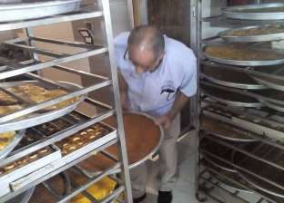 إعدام 60 كيلو حلويات شرقية في حملة بالمنصورة