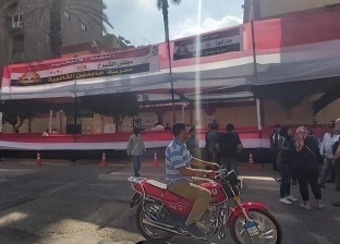استمرار أعمال التعقيم داخل لجان انتخابات الشيوخ بوسط القاهرة