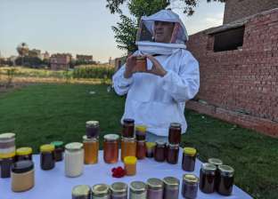«علام» ينتج أغرب أنواع عسل النحل في مصر.. «شطة وشيكولاتة ومانجا»