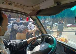 عاجل.. تكدس مروري في شارع الهرم بسبب حادث تصادم (صور)
