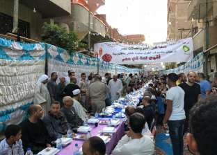 تحت شعار "أقوى لمة" شبرا الخير تنظم أطول مائدة إفطار جماعي بالقليوبية
