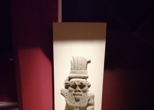رب المرح عند الفراعنة.. تمثال الإله بس يزين متحف الغردقة