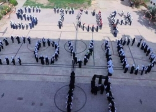 طالبات مدرسة بالسنبلاوين يوجهن رسالة للوقاية من كورونا دون تباعد