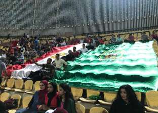 بالصور| طلاب جامعة القاهرة في لقاء الأهلي والإنتاج لدعم عودة الجماهير