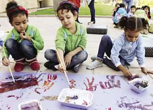 40 طفلاً يحتفلون بـ«عيد الطفولة» فى متحف الأقصر: شخبط شخابيط