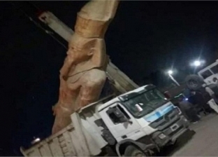 فيديو.. الآثار توضح حقيقة نقل تمثال رمسيس على سيارة نقل