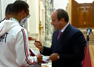 أحمد الجندي بطل الخماسي الحديث: أهديت الرئيس «تي شيرت» الأولمبياد