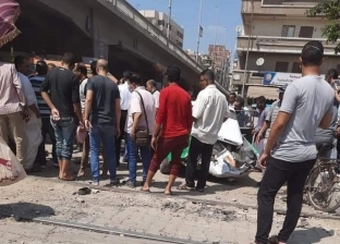 إصابة 3 أشخاص في حادث انقلاب دراجة بخارية بنجع حمادي
