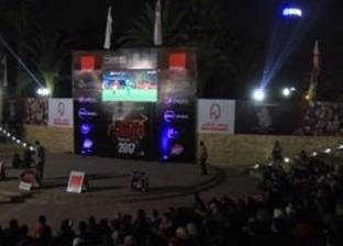 شاشات عرض ضخمة لمتابعة نهائي بطولة أمم إفريقيا بأكبر شوراع الغردقة