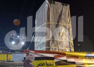 بالصور والفيديو.. اللقطات الأولى لمسلة رمسيس فور وصولها ميدان التحرير