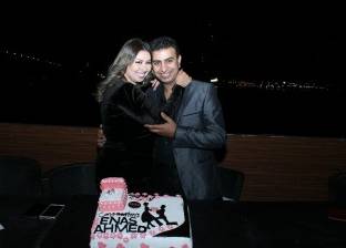 بالصور| إيناس عزالدين وأحمد قمر يحتفلان بعيد زواجهما الرابع