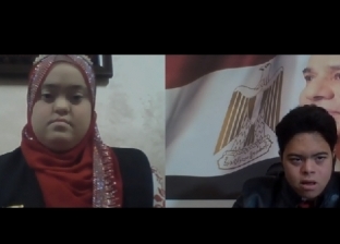 «الحسيني» سباح المانش يستضيف فتاة أردنية مصابة بـ«داون»: نفسي أقابل السيسي