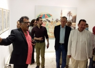 300 عمل فني بمعرض الفنان محمد عبلة في افتتاح جاليري ضي الزمالك