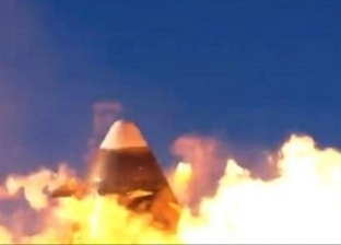 فيديو.. لحظة انفجار صاروخ فضائي بعد رحلة تجريبية في أمريكا