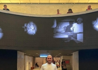 جوارديولا وأسرته في المتحف القومي للحضارة المصرية «صور»