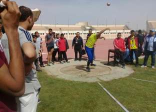جامعة حلوان تفوز ببطولة "ألعاب القوى" في أسبوع متحدي الإعاقة