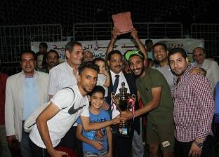 فوز فريق "روني" في ختام دورة رمضانية لكرة القدم بالمنيا