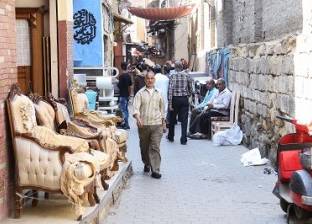 الركود يضرب سوق «الموبيليا» بالمناصرة.. وأصحاب الورش: «خايفين نقفل بعد إغلاق نص ورش دمياط»