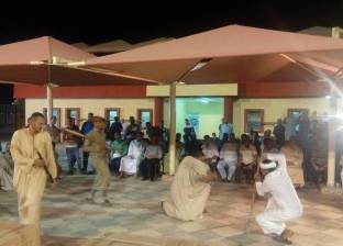 فلكور شعبي ومسابقات في خيمة مركز شباب سمسطا الرمضانية في بني سويف