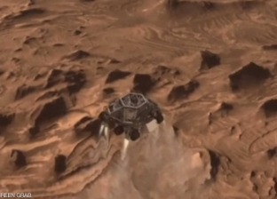 هبوط مركبة ناسا الفضائية على المريخ