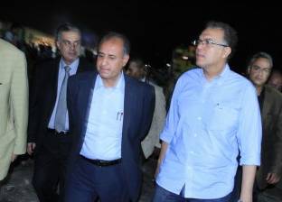 وزير النقل يتابع عمليات رفع آثار حادث قطاري الإسكندرية