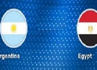 شاهد| بث مباشر لمباراة مصر والأرجنتين في كأس العالم لليد