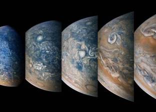 سفينة الفضاء "جونو" تلتقط صورا لـ"عاصفة" على كوكب المشترى