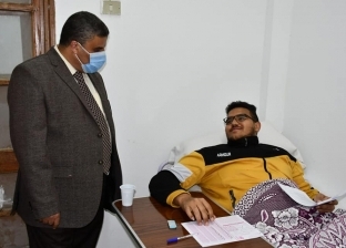 طالب يصر على دخول الامتحان رغم خضوعه لجراحة «الزايدة»