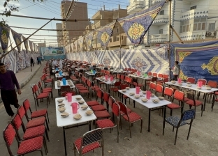 «القوصي» أكبر مائدة إفطار في الصعيد.. عمرها 20 عاما وتقدم ألفي وجبة يوميا