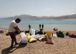 وزيرة البيئة تشيد بمبادرة غواصين مدينة دهب لتنظيف قاع البحر