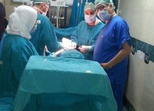 استئصال ورم في المخ لمريض بمستشفى في طنطا