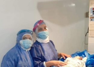ولادة قيصرية لمريضة كورونا بمستشفى كفر الزيات بالغربية للمرة الخامسة