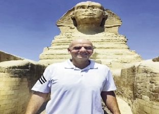 رئيس "فيفا" أمام أبوالهول: المصريون بنوا الأهرامات عندما كان العالم يعيش فى الكهوف