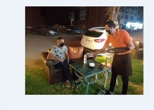 العيد أحلى في "القهوة": كمامات وتباعد اجتماعي.. وبرضه مفيش شيشة
